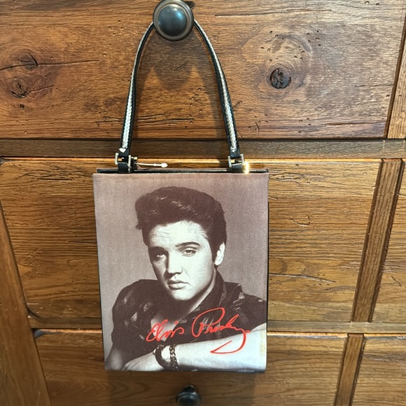 Elvis Presley gem shoulder crossbody bag purse Ashley M NWT & viewfinder gift - Picture 3 of 9